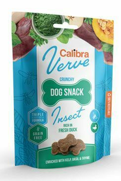 Calibra Dog Verve Crunchy Snack Insect&Fresh Duck 150g