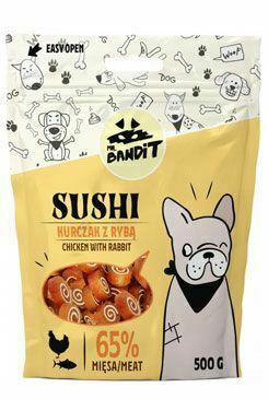 VetExpert Mr.Bandit pochúťka SUSHI kuracie mäso a ryby 500g