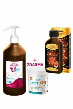 VITAR ArtiVit sirup 1000ml+DentON100+Lososový olej 200ml