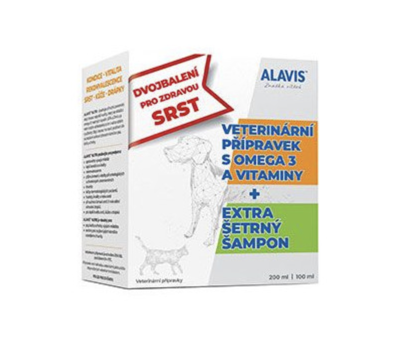 Alavis Nutri 200ml + Šampon extra šetrný 100ml