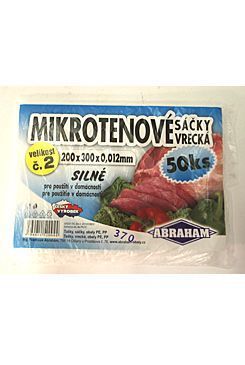 Mikroténové vrecko - 50 ks 20x30cm blok