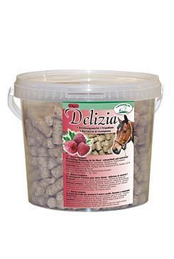 Delikatesa pre kone DELIZIA malina 3 kg vedro