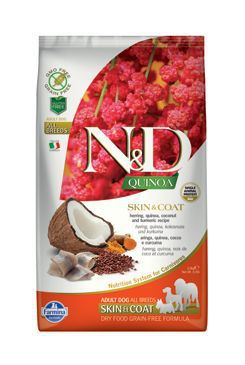 N&D Quinoa DOG Skin & Coat Herring & Coconut 2,5kg