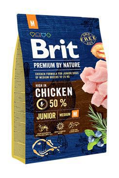 Brit Premium Dog by Nature Junior M 3kg