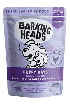 BARKING HEADS Dni šteniatok NOVINKA 300g