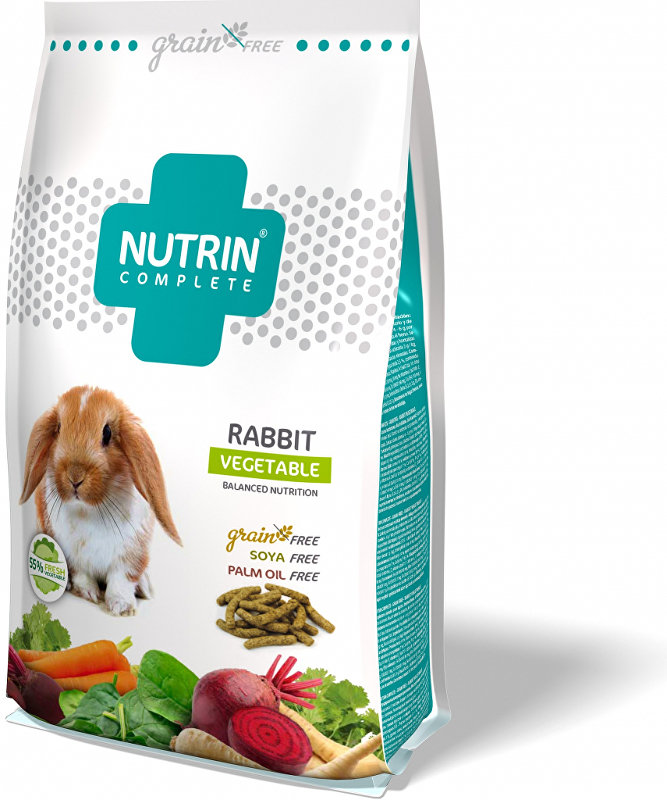 Nutrin Complete Grain Free Rabbit Vegetable 400g