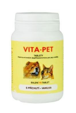 Vita Pet vanilka 75tbl