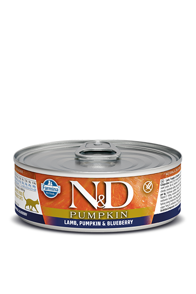 N&D CAT PUMPKIN Adult Lamb & Blueberry 80g