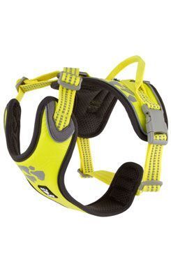 Postroj Hurtta Weekend Warrior neon lemon 40-45cm