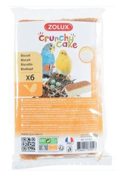 Sušienky vtáčie CRUNCHY CAKE GROWTH 6ks 75g Zolux