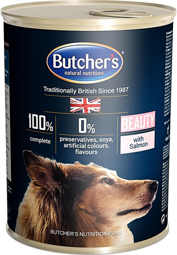 Butcher's Dog Functional Beauty losos konz. 400g