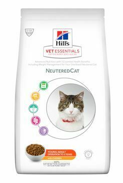 Hill's Fel.Dry VE Young Adult Neutered Chicken 1,5kg