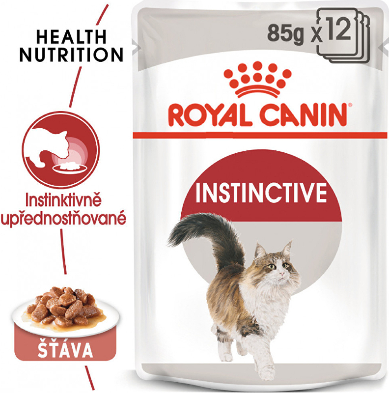 Royal Canin Feline Instinctive vrecúško, šťava 85g