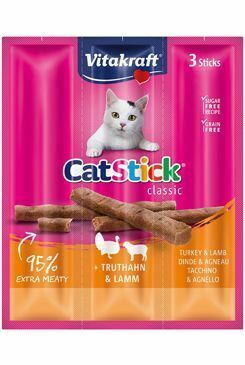 Vitakraft Cat treat Stick mini Turkey+lamb 3x6g