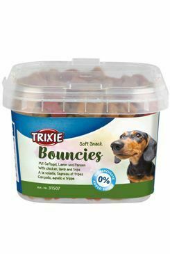 Trixie BOUNCIES mini kocky kuracie/jahňacie/dážď 140g