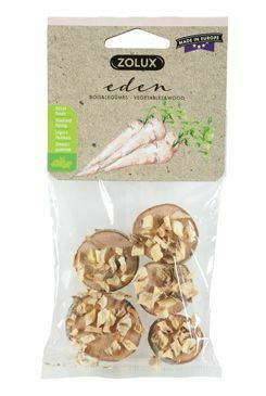 Pochúťka EDEN WOOD SLICE pastinák pre hlodavce 30g Zolux