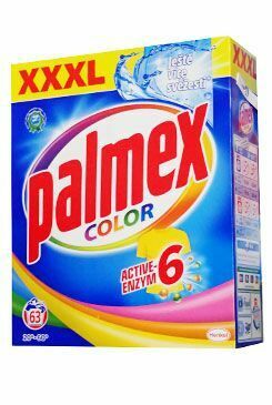 Prací prostriedok Palmex Color 4,1kg 63dávok BOX