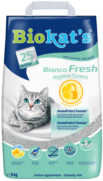 Biokat's Bianco Fresh Control podstielka 5 kg