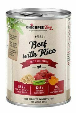 Chicopee Dog konz. Pure Beef with Rice 400g