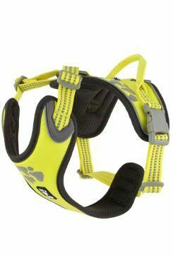 Postroj Hurtta Weekend Warrior neon lemon100-120cm