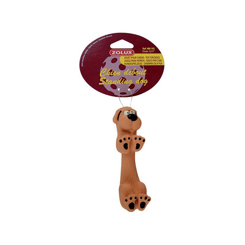 Hračka pre psa Doggy latex 13cm Zolux