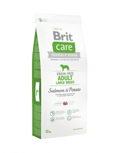 Brit Care Dog Grain-free Adult LB Salmon & Potato 12kg