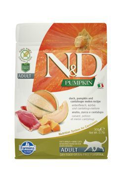 N&D Pumpkin CAT Duck & Cantaloupe melon 300g