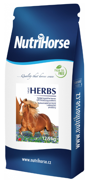 Nutri Horse müsli HERBS pre kone 12,5kg NOVINKA