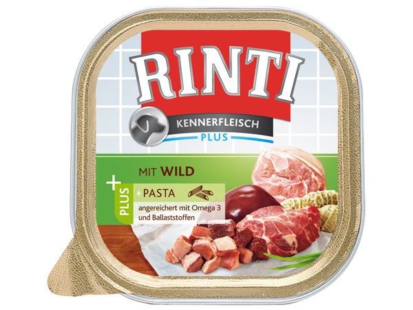 Rinti Dog vanička zverina+nudle 300g