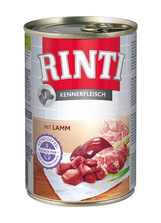 Rinti Dog jahňacia konzerva 400g