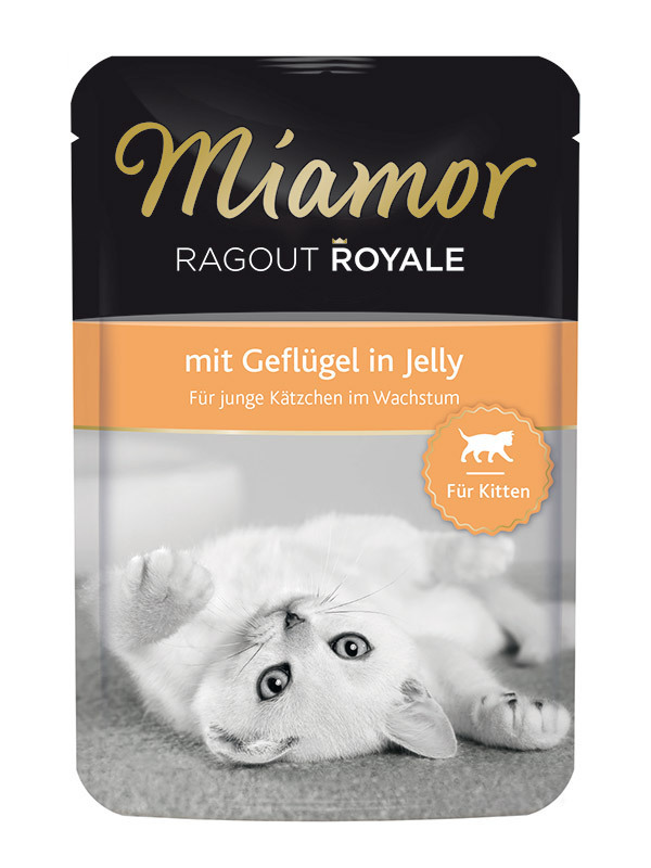 Miamor Cat Ragout Junior hydina do vrecka100g