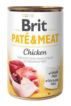 Brit Dog Cons Paté & Meat Chicken 400g