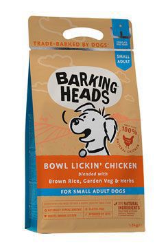 BARKING HEADS Bowl Lickin’ Chicken (Small Breed) 1,5kg