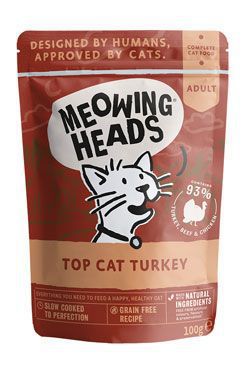 MEOWING HEADS Top Cat Turkey 100g