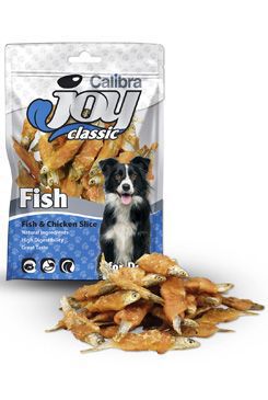 Calibra Joy Dog Classic Fish & Chicken Slice 80g NOVINKA