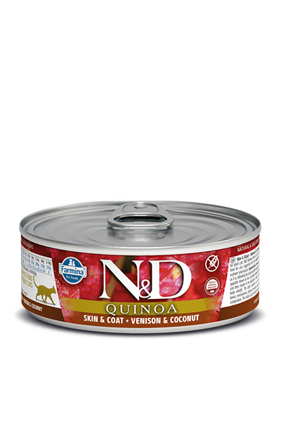 N&D CAT QUINOA Adult Venison & Coconut 80g