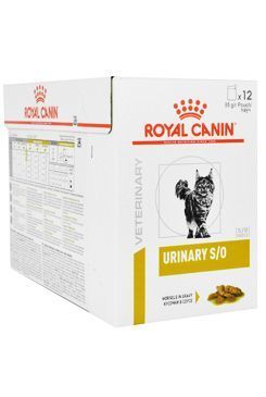 Royal Canin VD Feline Urinary 12x85g kura vrecko