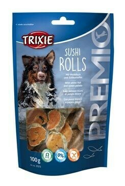 Trixie Premio SUSHI ROLLS rybie rolky 100g TR