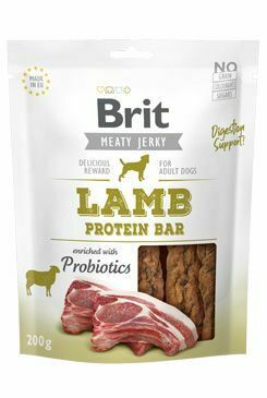 Proteínová tyčinka Brit Jerky Lamb 200g