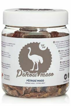 Raw Raw Delicacy Mäso z pštrosa sušené mrazom 90g