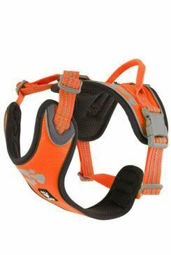 Postroj Hurtta Weekend Warrior neon orange 100-120cm