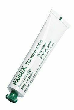 Tetovacia farba Raidex zelená v tube 60g