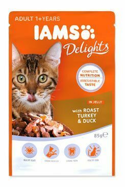 Iams Cat moriak a kačka v želé 85g