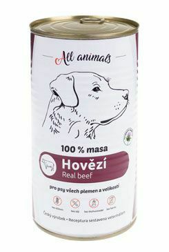 All Animals DOG mleté hovädzie mäso 1200g