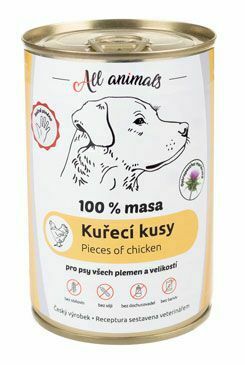 All Animals DOG kuracie kúsky 400g