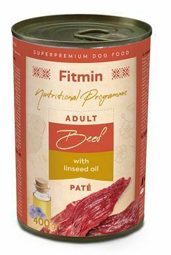 Fitmin dog Purity konzerva cons.Beef s lipovým olejom 400g