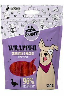 VetExpert Mr.Bandit pochúťka WRAPPER stick duck 500g