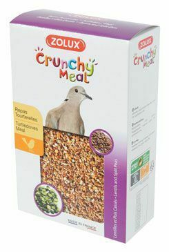 Krmivo pre vtáky CRUNCHY MEAL Hrdličky 800g Zolux