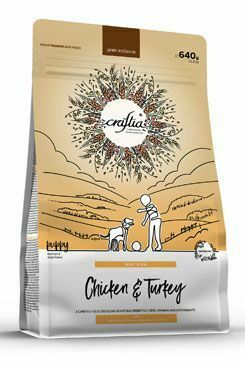 Kraftia CRAFTIA NATURA DOG Puppy M/L Chick & Turk.640g