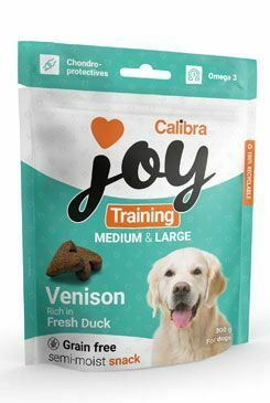 Calibra Joy Dog Training M&L Venison & Duck 300g